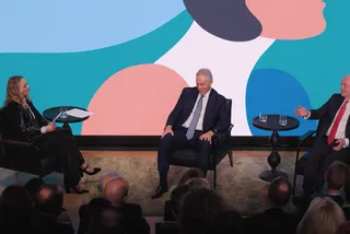 Sir Tony Blair and Lord William Hague in conversation