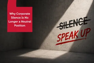 Why Corporate Silence Is No Longer a Neutral Position