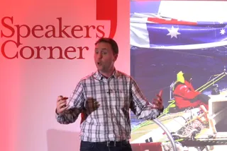Brendan Hall discusses leadership at the February 2019 Knowledge Guild