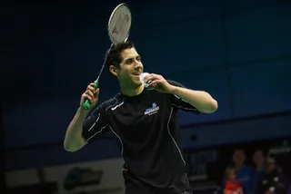 Sky Sports' David Garrido takes on Olympian Gail Emms