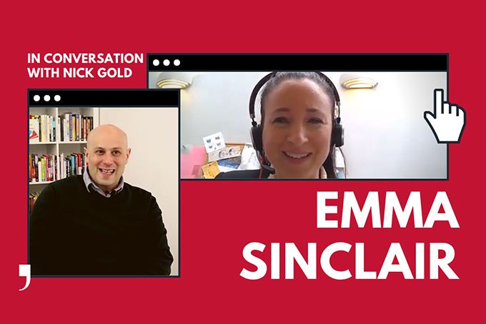 Entrepreneur Emma Sinclair MBE In Conversation with Nick Gold | Speakers Corner
