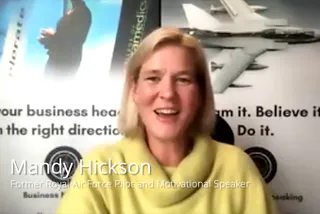Mandy Hickson’s Inspirational Journey to Become a Royal Air Force Pilot